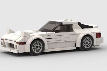 Turbo Race Car Building Kit