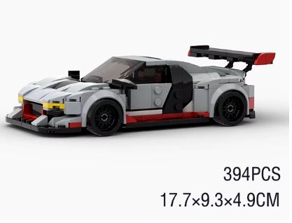 Turbo Race Car Building Kit