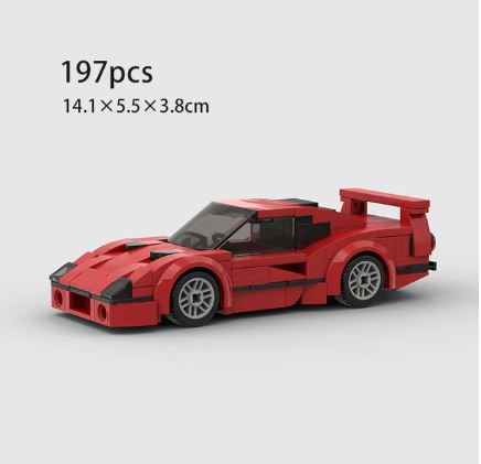 Turbo Race Car Building Kit