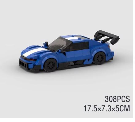 Turbo Race Car Building Kit