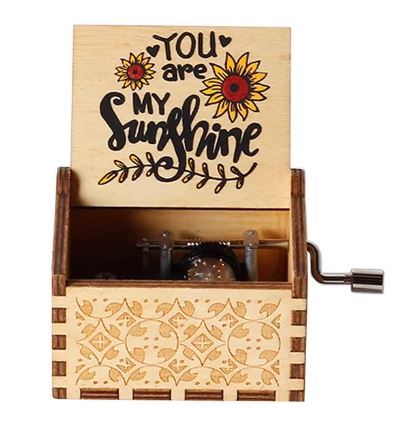 Sunshine Melody Wooden Music Box
