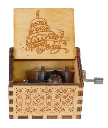 Sunshine Melody Wooden Music Box
