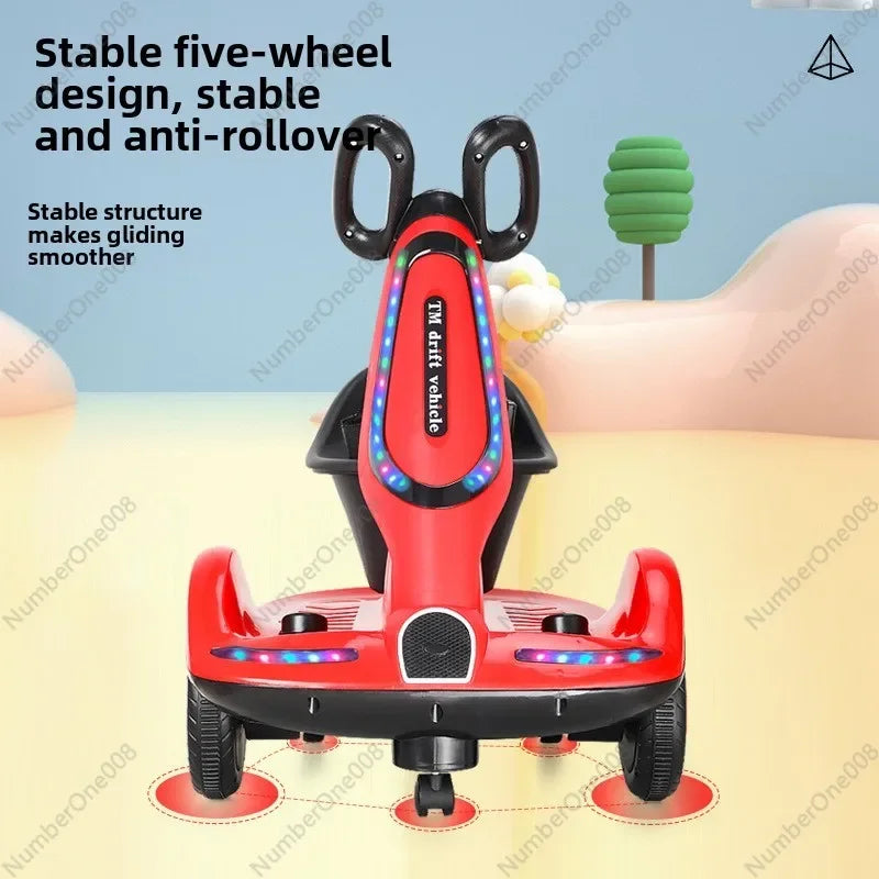 Drift Rider: Kids' Electric Motorcycle
