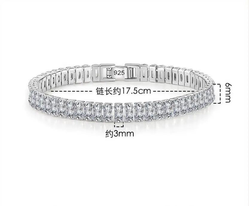 Sparkle Moissanite Bracelet