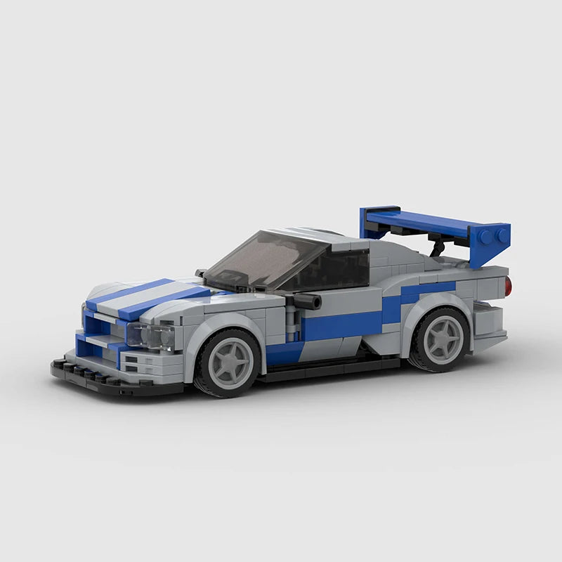 Turbo Race Car Building Kit