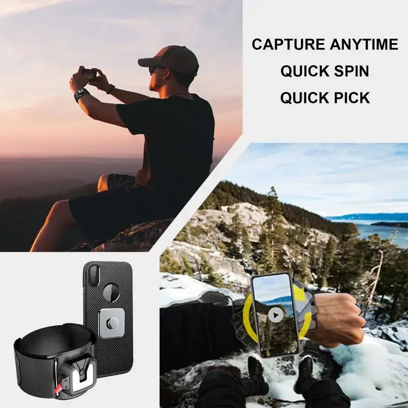 WristTech Rotatable Phone Holder