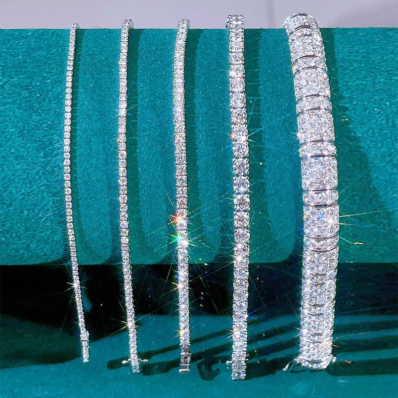 Sparkle Moissanite Bracelet