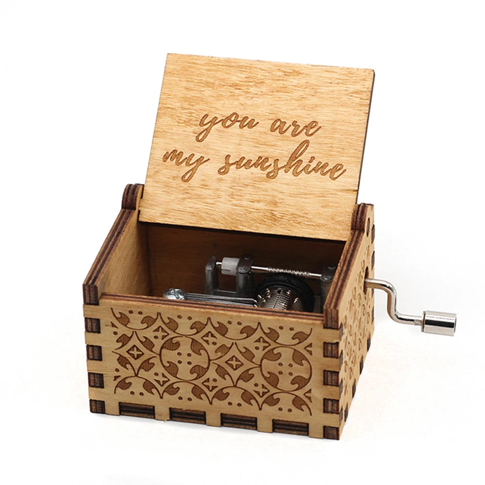 Sunshine Melody Wooden Music Box