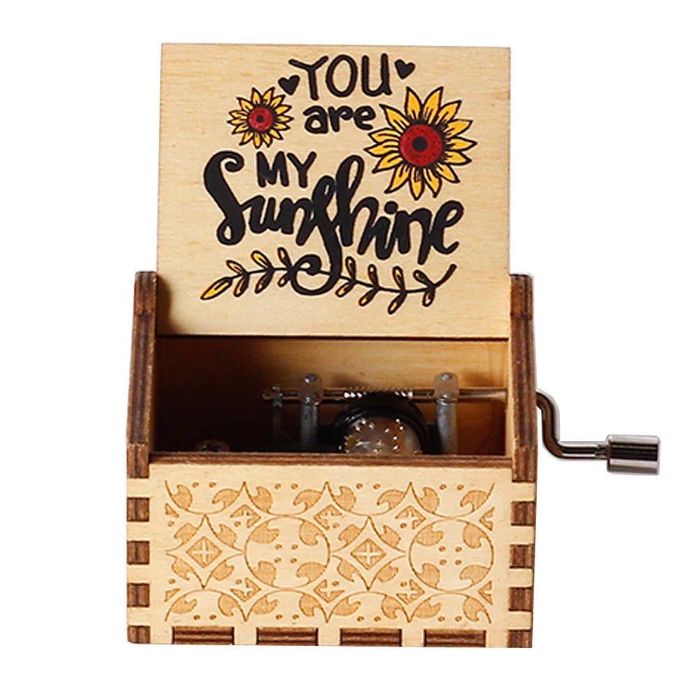 Sunshine Melody Wooden Music Box