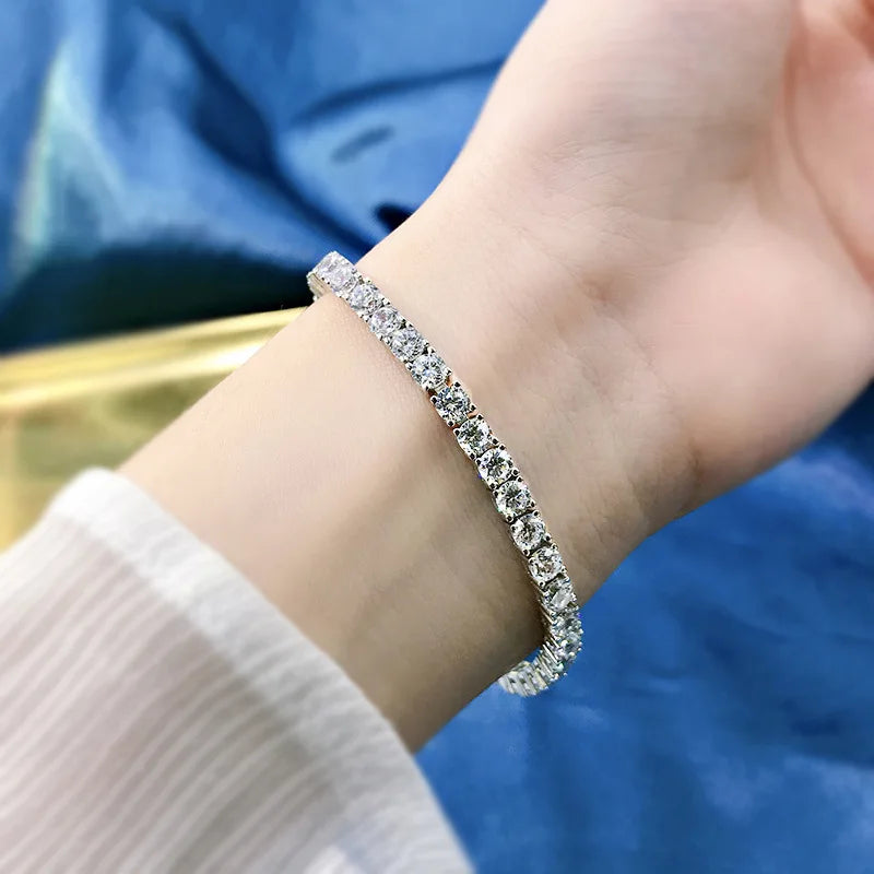 Sparkle Moissanite Bracelet