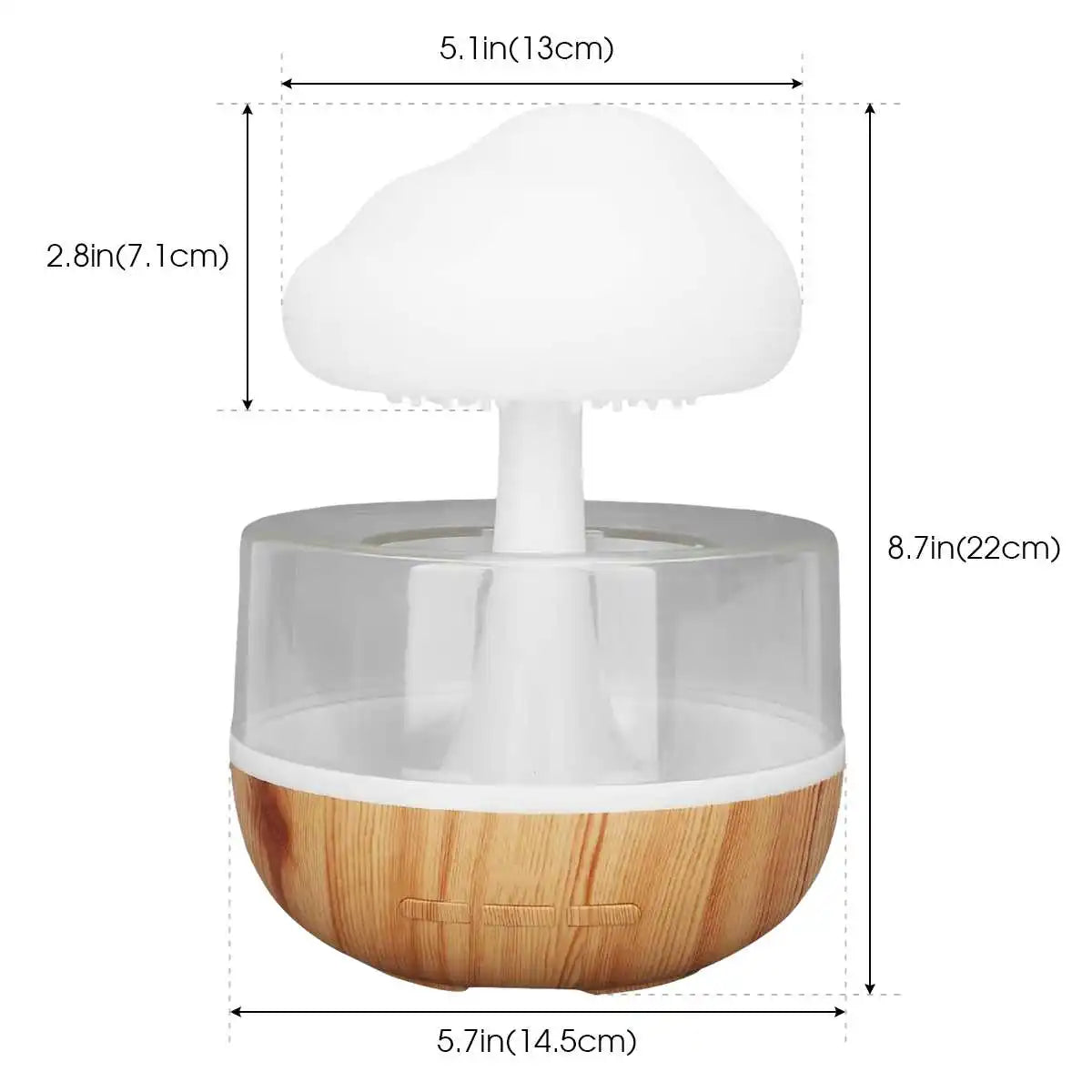 Mushroom Cloud Night Humidifier