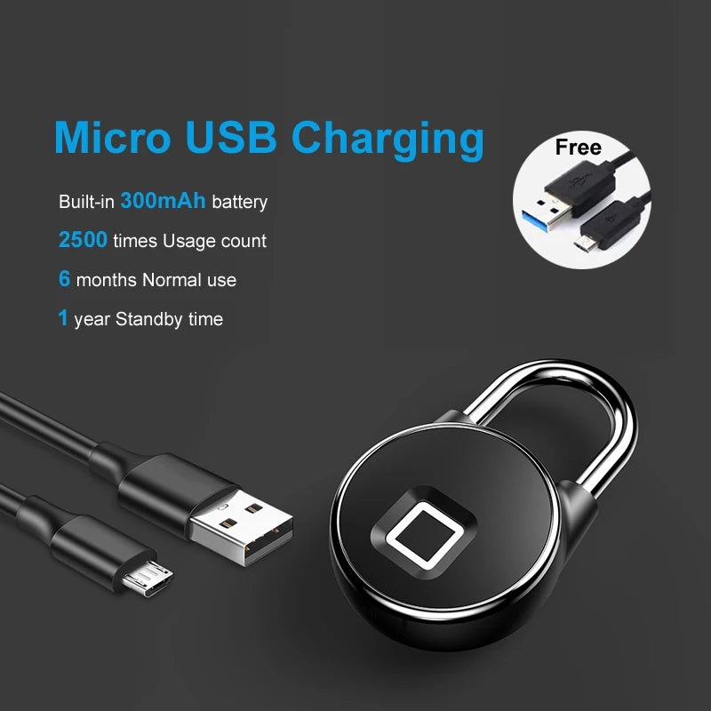 Tuya Smart Fingerprint Door Lock