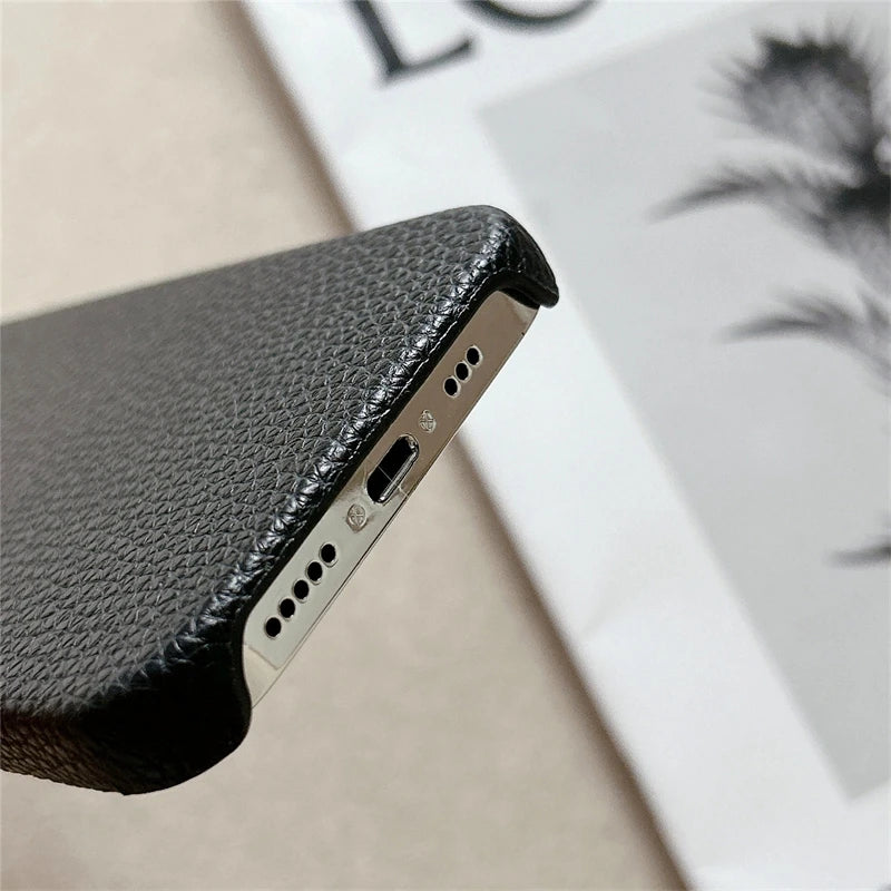 Premium Leather iPhone Shield