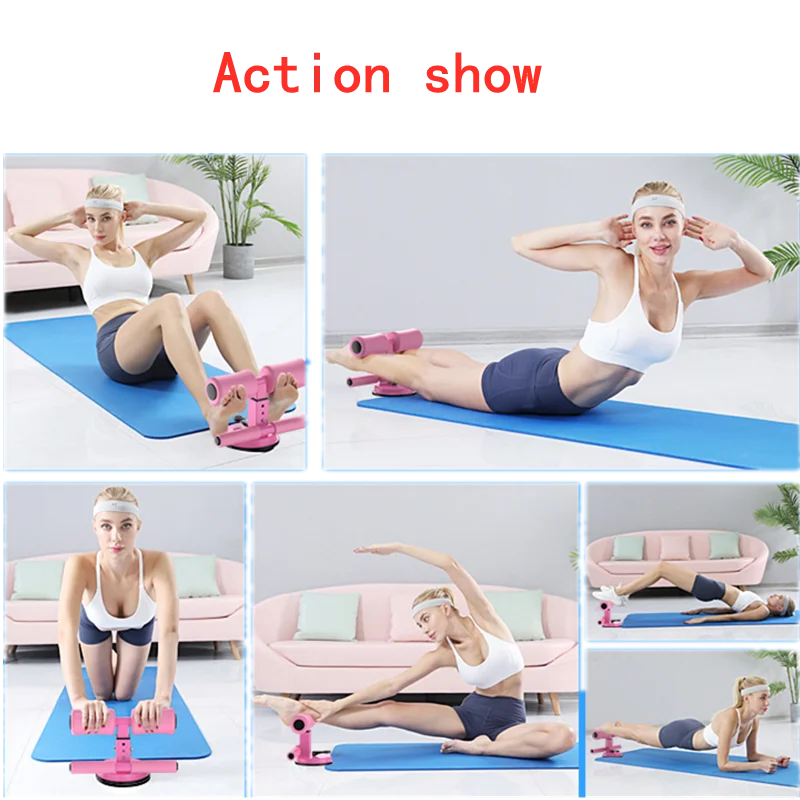 SuperFit Sit-Up Mat Suction Bar
