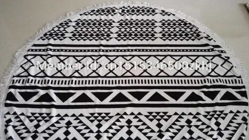 Boho Mandala Microfiber Beach Towel