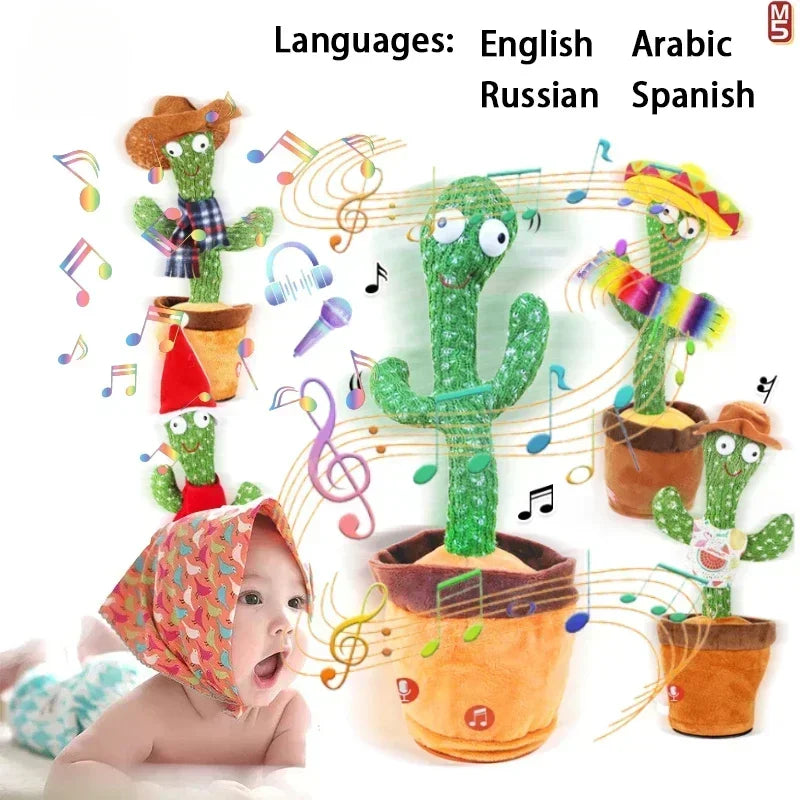 Bilingual Dancing Cactus Toy