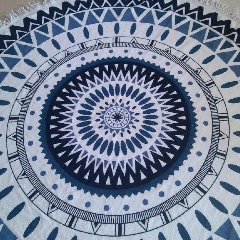 Boho Mandala Microfiber Beach Towel