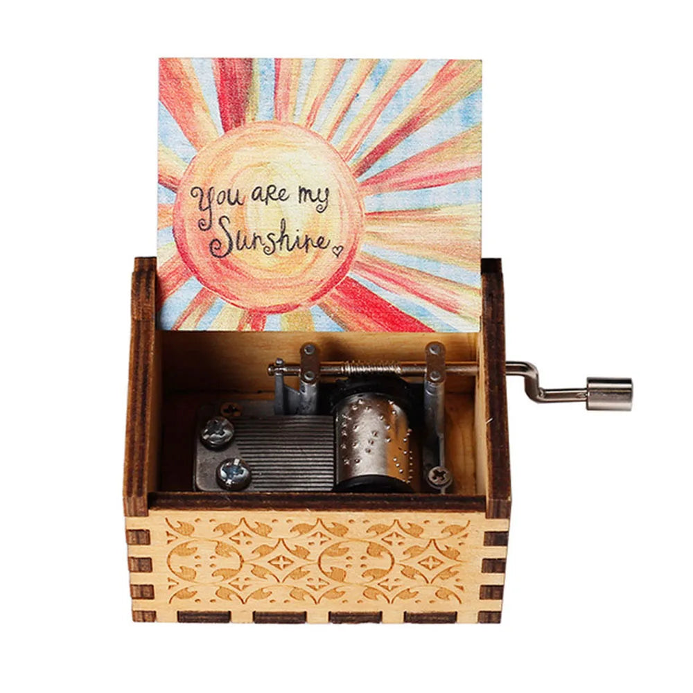Sunshine Melody Wooden Music Box