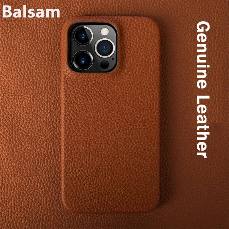 Premium Leather iPhone Shield