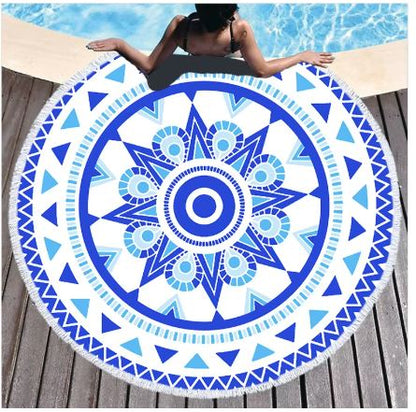 Boho Mandala Microfiber Beach Towel