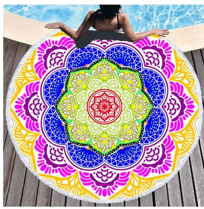 Boho Mandala Microfiber Beach Towel