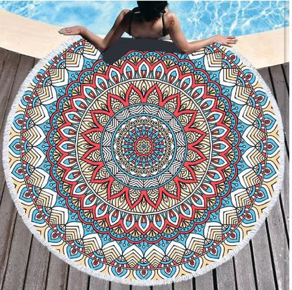 Boho Mandala Microfiber Beach Towel