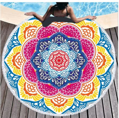 Boho Mandala Microfiber Beach Towel