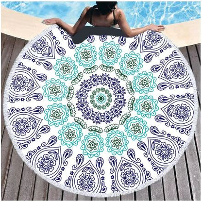 Boho Mandala Microfiber Beach Towel