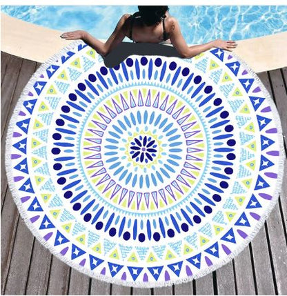 Boho Mandala Microfiber Beach Towel