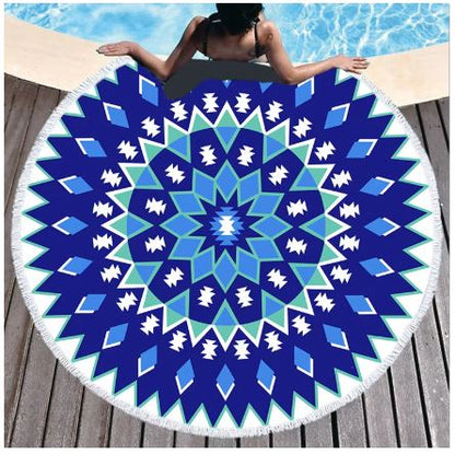 Boho Mandala Microfiber Beach Towel