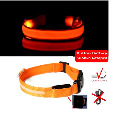 GlowSafe LED Dog Collar