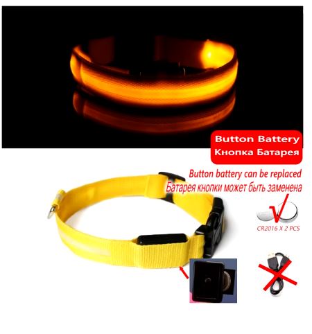 GlowSafe LED Dog Collar