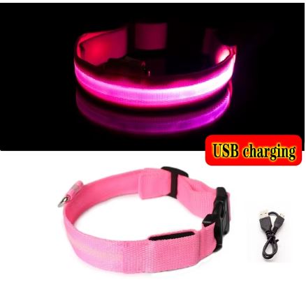 GlowSafe LED Dog Collar