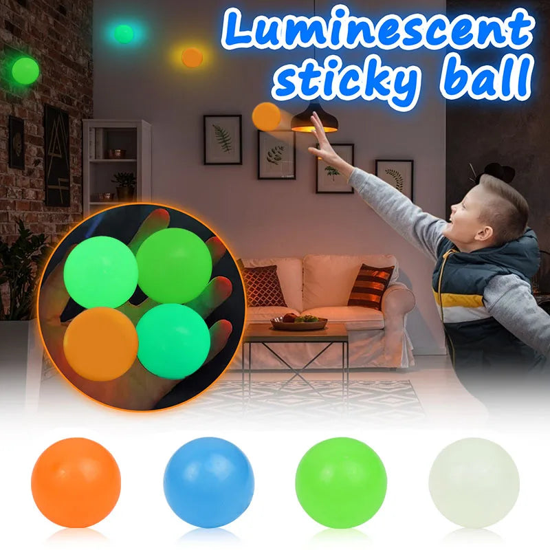 Sticky Glow Balls for Ultimate Fun