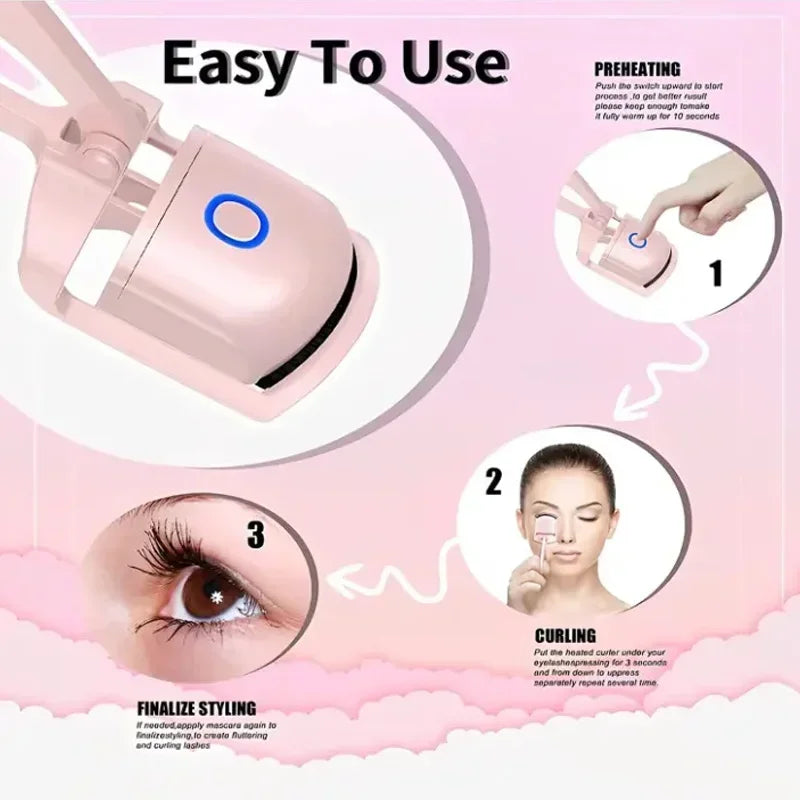 Quick Heat Lash Curler USB