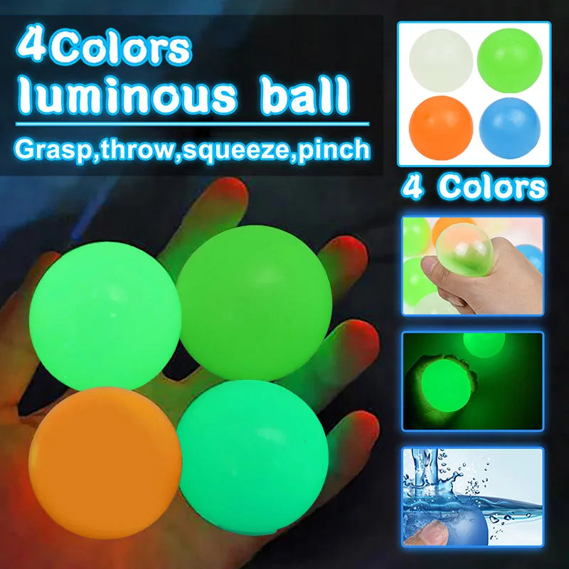 Sticky Glow Balls for Ultimate Fun