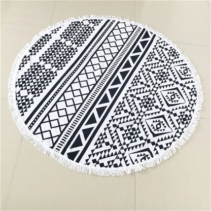 Boho Mandala Microfiber Beach Towel