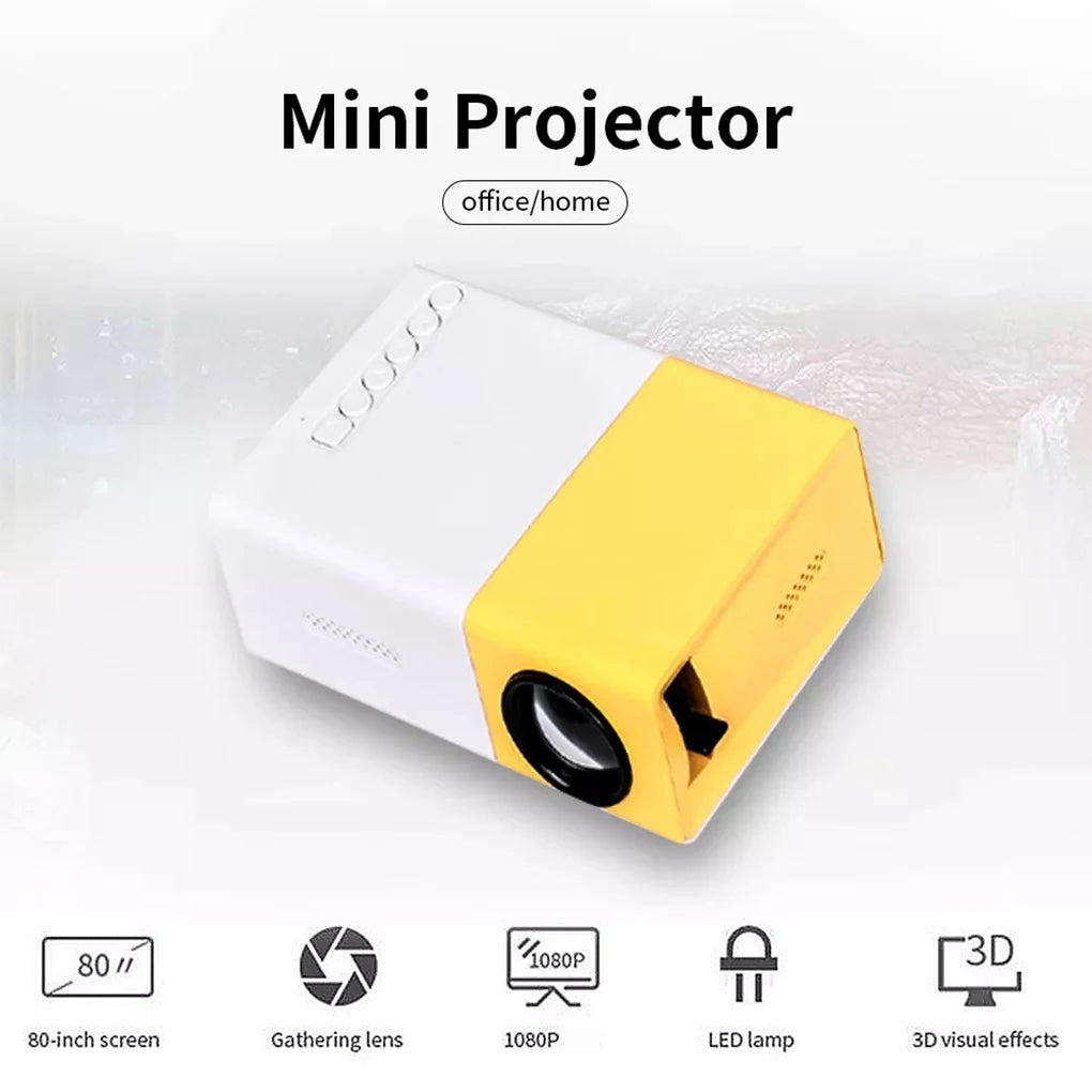 Compact Laser Home Cinema Projector