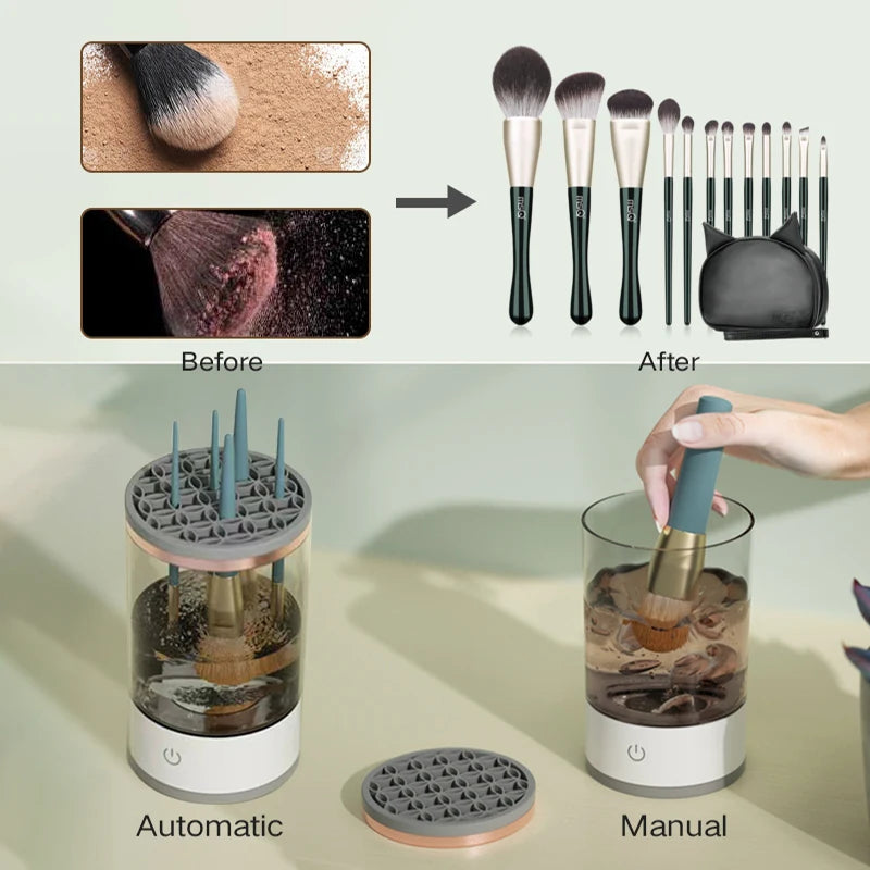 Magic Makeup Brush Spinner Cleaner