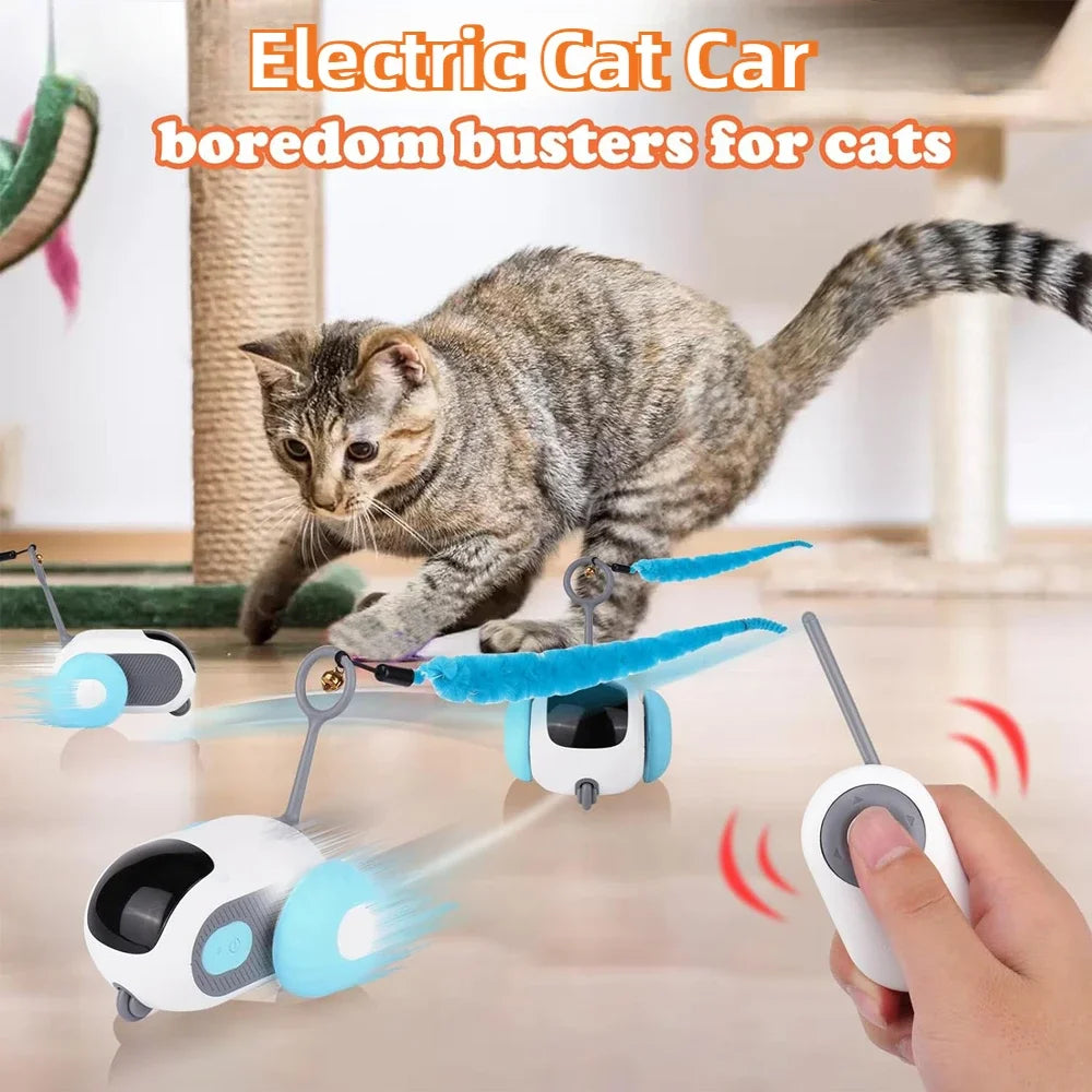 Purrfect Play Remote Cat Car