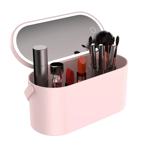 Glam Globe: LED Makeup Organizer