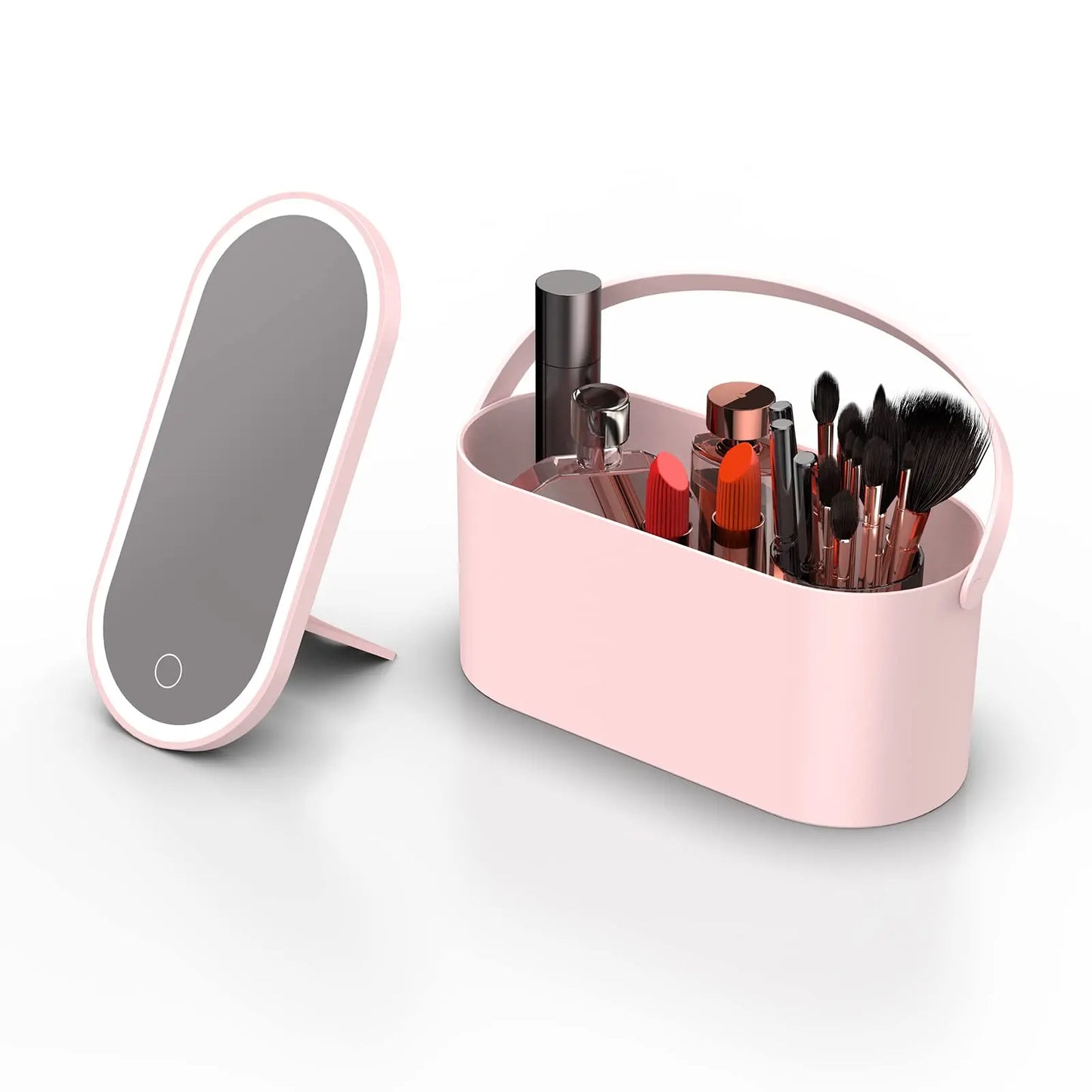 Glam Globe: LED Makeup Organizer