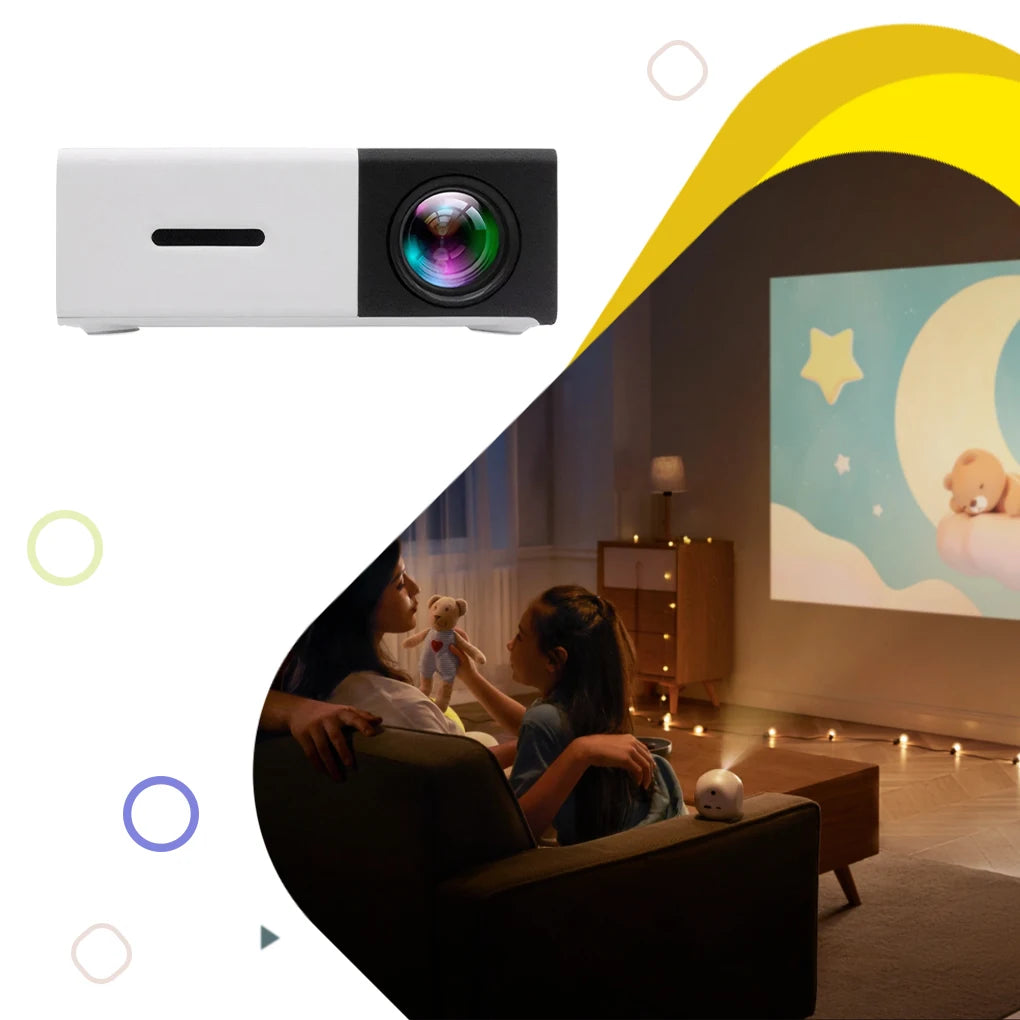 Compact Laser Home Cinema Projector