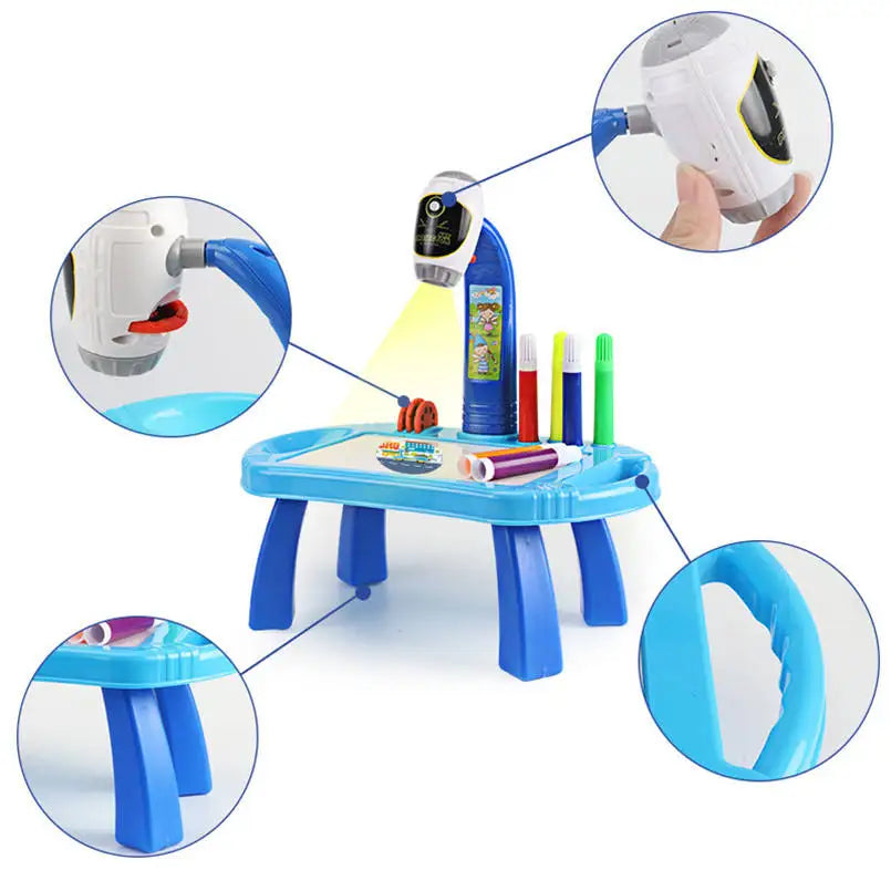 Projector Drawing Art Table for Kids