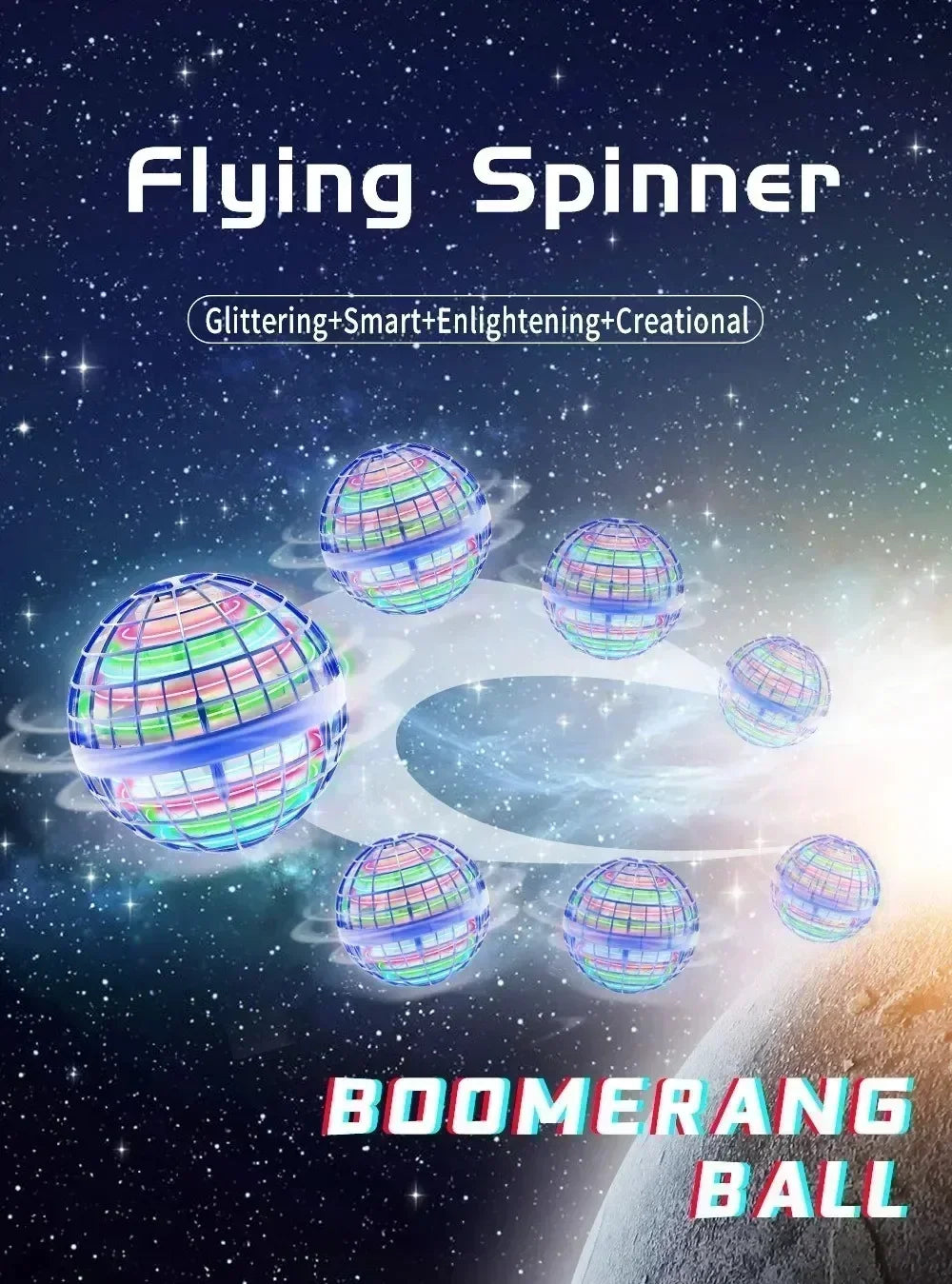 Magic Boomerang Flying Ball Toy