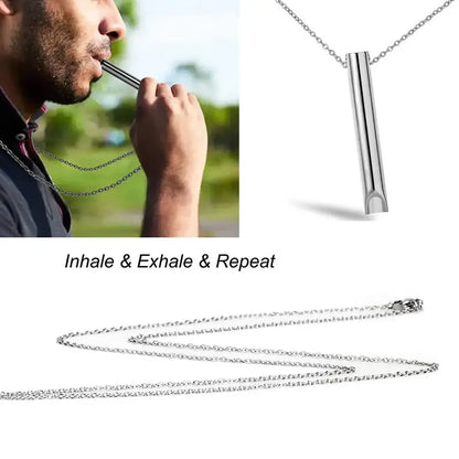 Calm Breathing Chain Necklace
