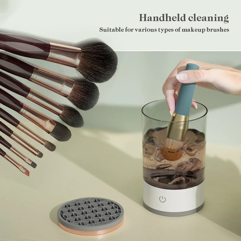 Magic Makeup Brush Spinner Cleaner