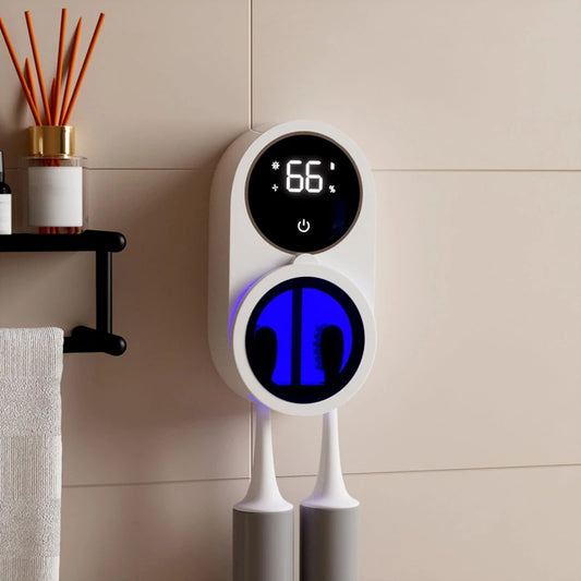 Smart Toothbrush Holder and Cleaner