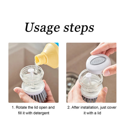 Smart Soap Dispenser Kitchen Brush