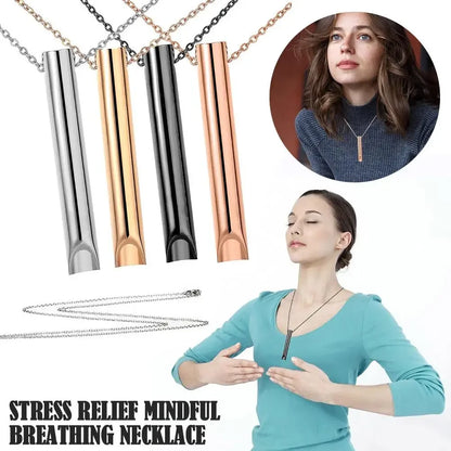 Calm Breathing Chain Necklace
